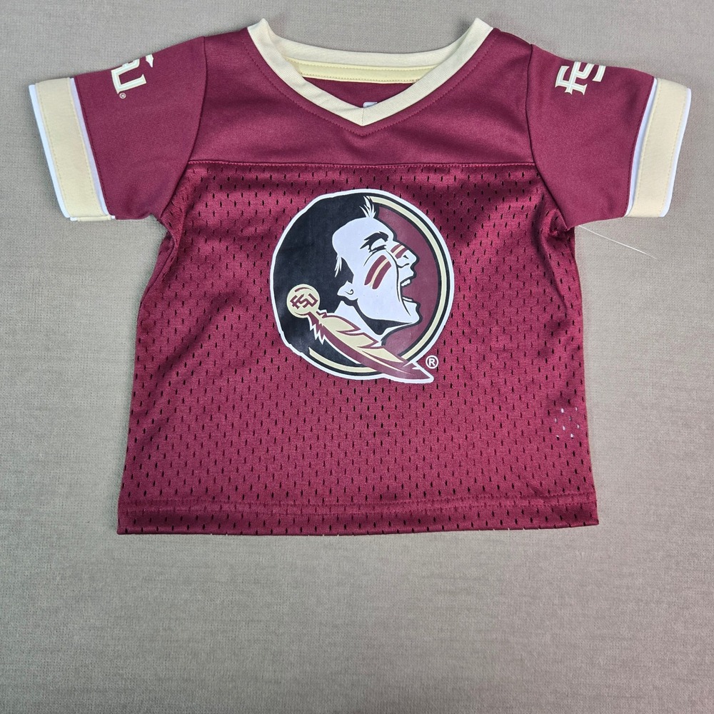 Colosseum FSU Seminoles Infant Football Jersey Garnet Gold 6-12 Months CNQH13